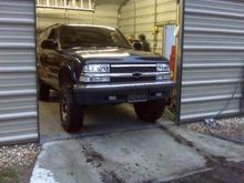 3.5'' lift spindles on the front, before the 6.5'' lift in the back and the 2.5" lift coils in the front