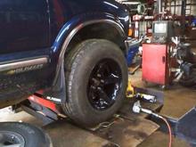 test fitting the ZQ8's