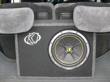 Kicker Comp 10" and Kicker TC10 enclosure