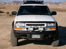 in the desert