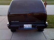 blacked out tail lights