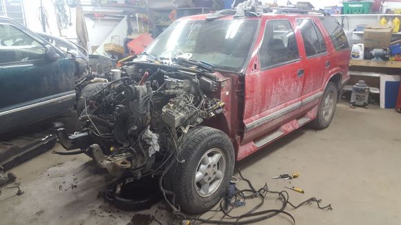 Parts truck i bought and tore apart
