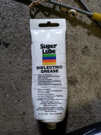 The dielectric grease I used.
