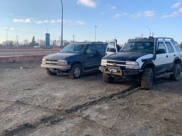 My moms 4dr ls beside mine