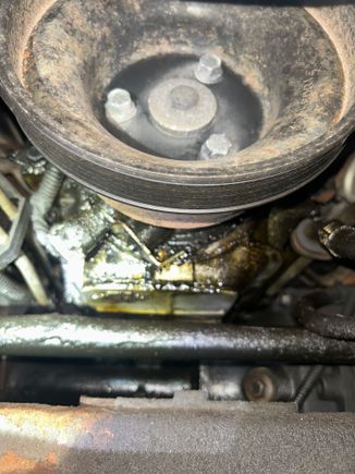 Front of motor