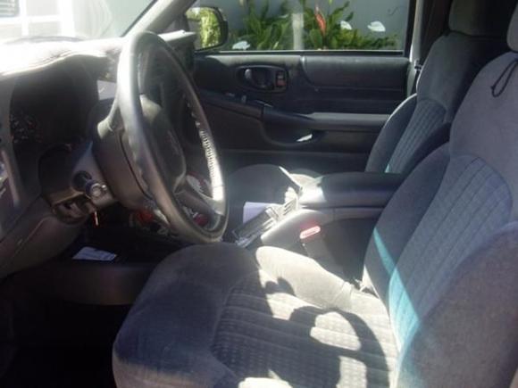 Black interior