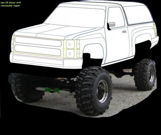 randall's full size k5 concept with out sliding windows or wing windows