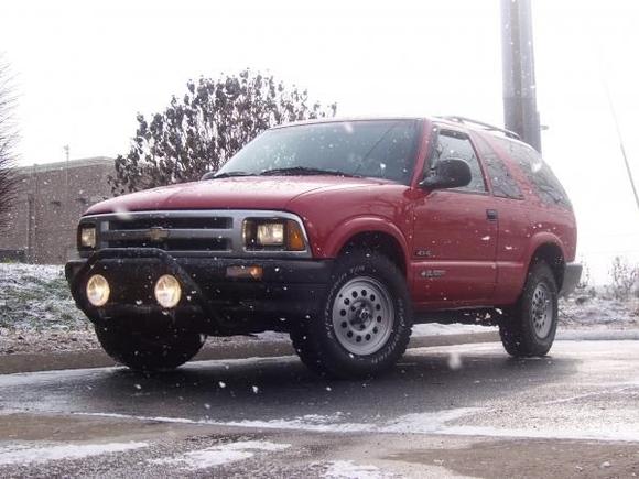 After Bull Bar and Nella 500ff lights
