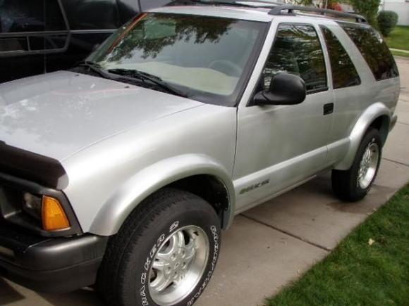 After ~ S10 Xtreme 2wd Wheels, ZR2 Wheel Flares, no lift