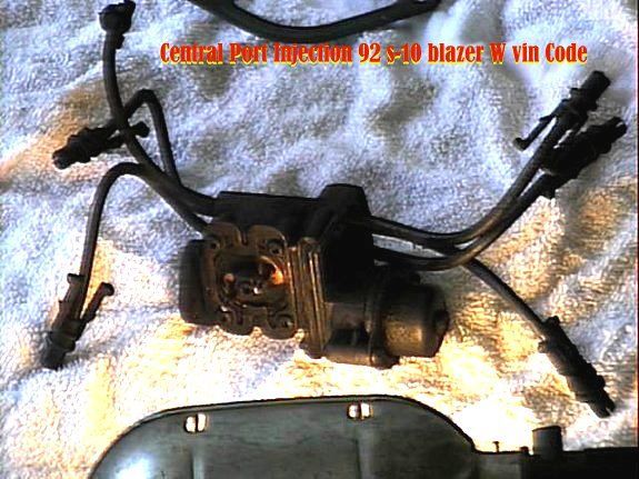 OLD central port injection 92 s  10 blazer