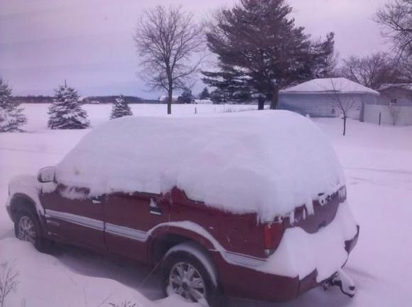 Love that Michigan weather...