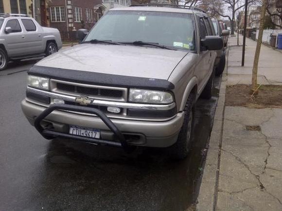 just put on the bar and bumper light covers...