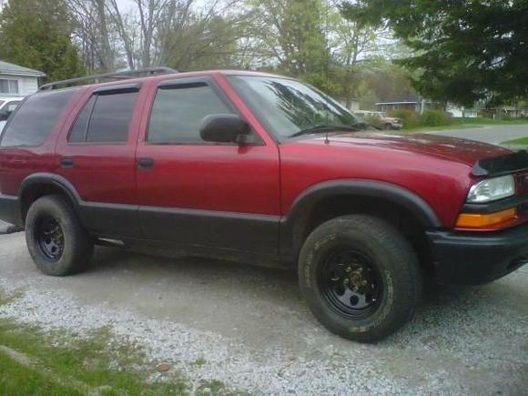 After Rockguard, all chrome removed, and soft 8's (15x7 w/ 4.25" backspace)