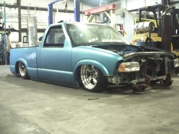 layin body and frame... thats how i do.