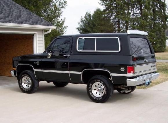 1988 K-5 On 12/07/2011 it had 8,700 total original miles
Is covered and Garage kept. Still has new truck smell inside and paper stickers with part numbers on both drive shafts.