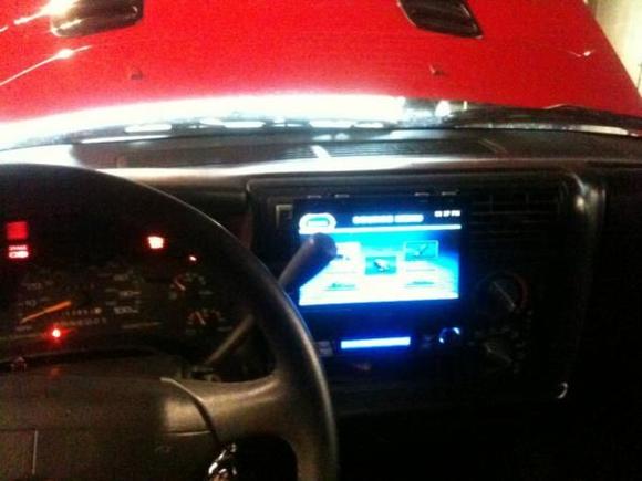 new in dash dvd player/radio