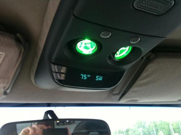green led