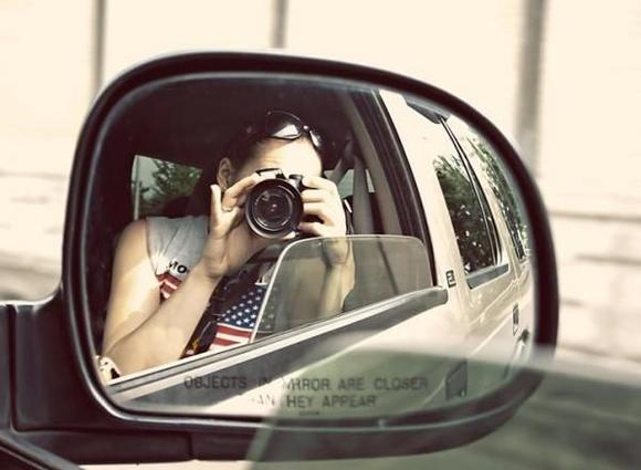 Wife with her camera