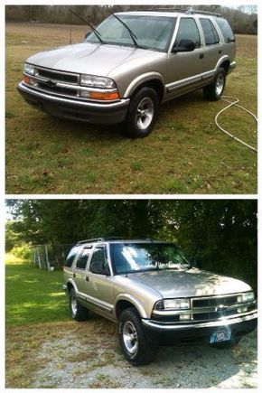 Before and after. NOT finished, work in progress.