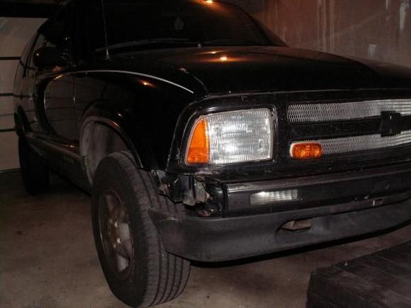 Blazer on the First Day after delivery