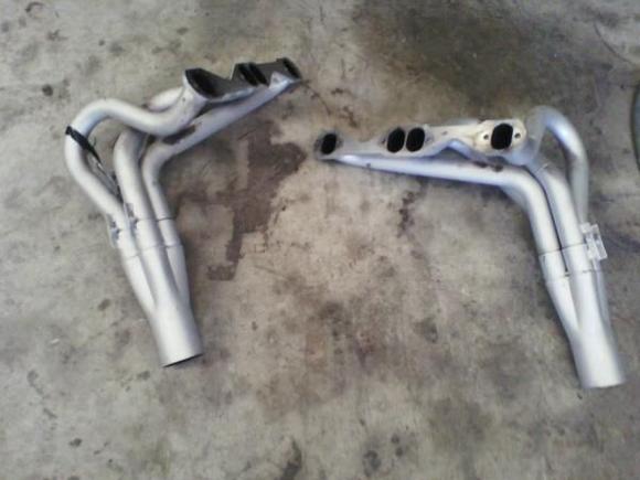 Hedman Husler Fenderwell exit race headers to be connected to the new side pipes soon.