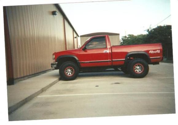 My managers 1500 with 3 inch body lift and 35's