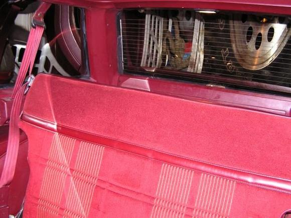 The Interior in the back