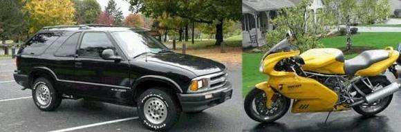 before the new rims and my ducati