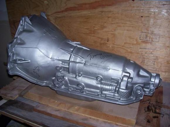 Rebuilt 200-4R- sandblasted and painted