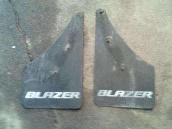blazer mud flaps