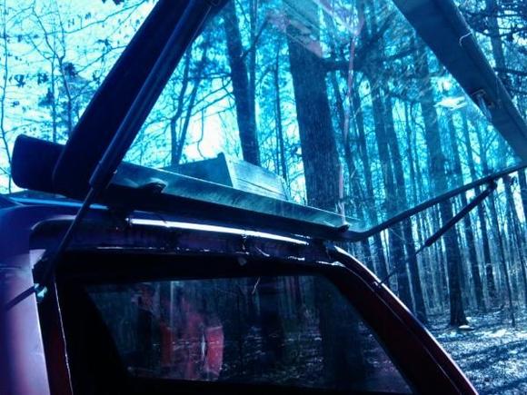 back glass (the hydrolics work like new even after sittin for 2 years)