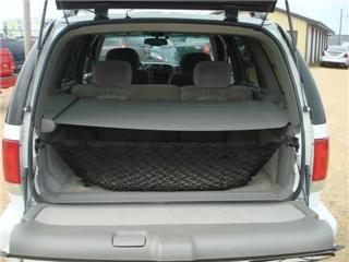 Tail gate and back gate open