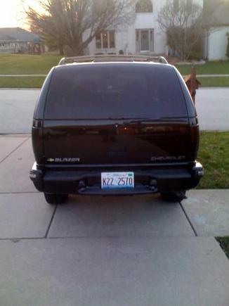 blacked out tail lights