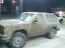 Bone stock, covered in mud