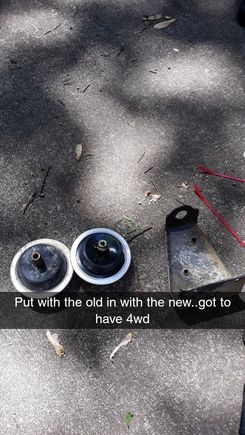 Changed 4wd actuator