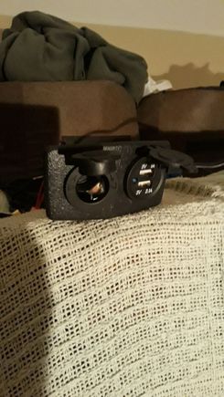 This will be in the back of center console for rear seats