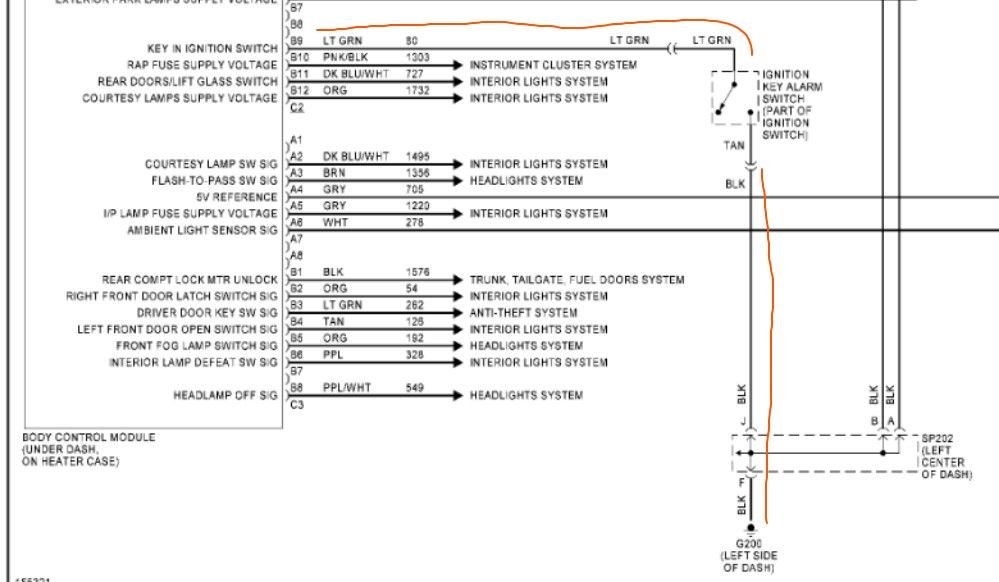 Door chime keeps dinging with no key in ignition and door CLOSED