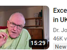Dr Campbell ended his enforced week away with a video intended to shock his followers. It showed the latest weekly ONS Excess Deaths data for England and Wales. There was a big increase and covid deaths continue to be only a few percent of them: