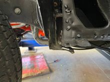 Trying to reinstall fenders, but can’t figure out how the rear/aft bolts attach. I can’t find it in the installation manual, and the hardware I removed doesn’t quite make sense. I would expect a nut welded on like the fender wells, but neither side has one. Any suggestions?  