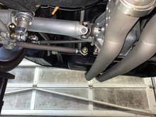 Corvette IRS rear suspension with coil overs 