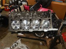 383 stroker is home finally. 