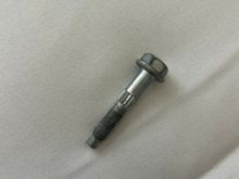 What does this bolt go to? It was left in my engine bay after I got work done on my 2011 Camaro V6. Notice the threads going two different directions 
“Quarter28 thread”
“M6-1.0”