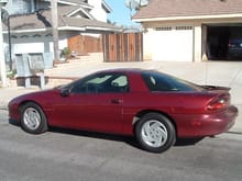 My newly purchased 1994 Camaro V6, which is suffering from &quot;chronic southern California flaky paint syndrome&quot;. These photos were taken before I gave it a nice new paint job.
