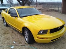 my '06 mustang first day home