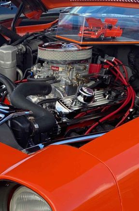 79 Camaro engine bay