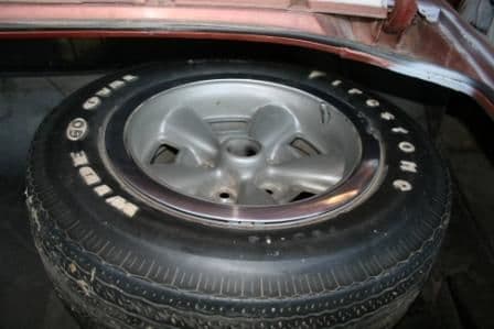 original spare with wide oval