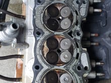 cylinder head removed