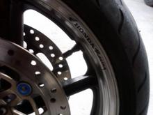 Honda Racing Rim lip decals (These polishied wheels will go when I get some black wheels)