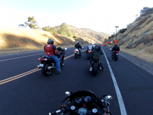 Riding with the boys at Don Pablo's Lake