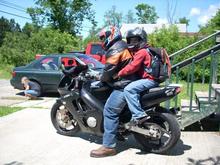 eric and dad on the f3